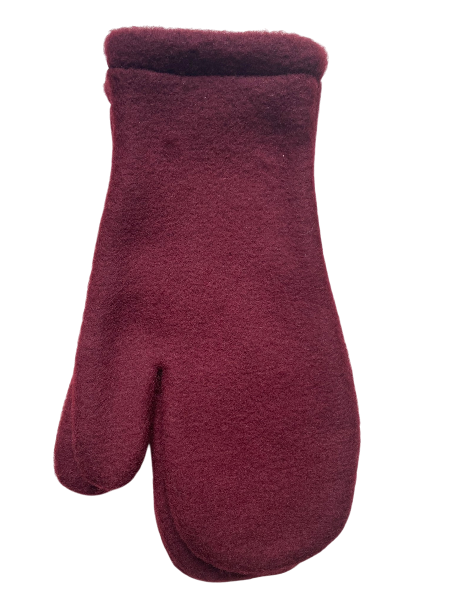 Merino Handschuhe weinrot