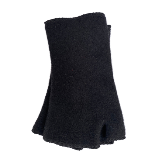 Merino Stulpe schwarz