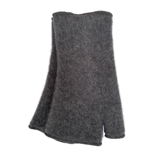 Merino Stulpe anthrazit bellanatur | Berliner Modedesign