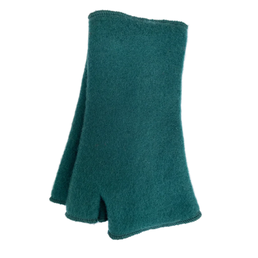Merino Stulpe petrol bellanatur | Berliner Modedesign