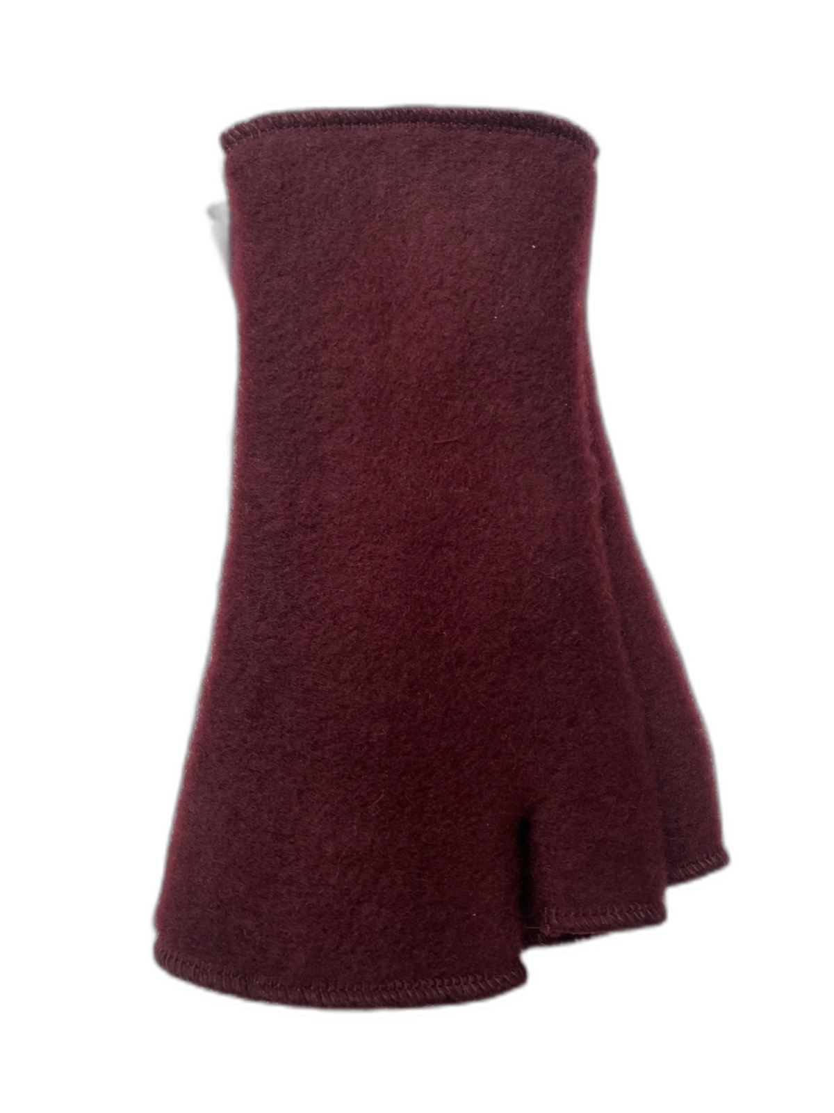 Merino Stulpe weinrot bellanatur | Berliner Modedesign