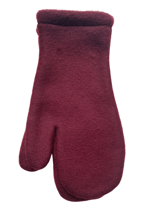 Merino Handschuhe weinrot bellanatur Berliner Modedesign