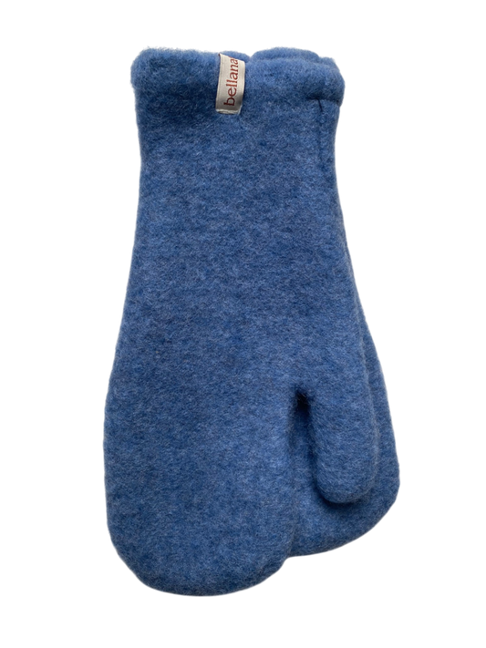 Merino Handschuhe blau