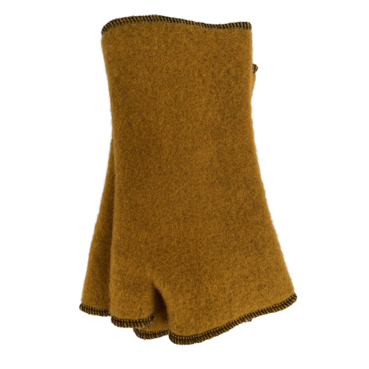 Merino Stulpe gelb