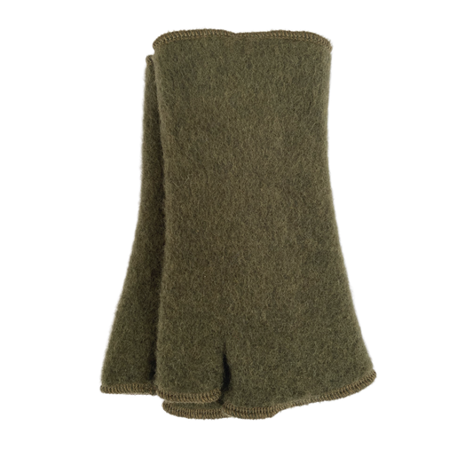 Merino Stulpe olive