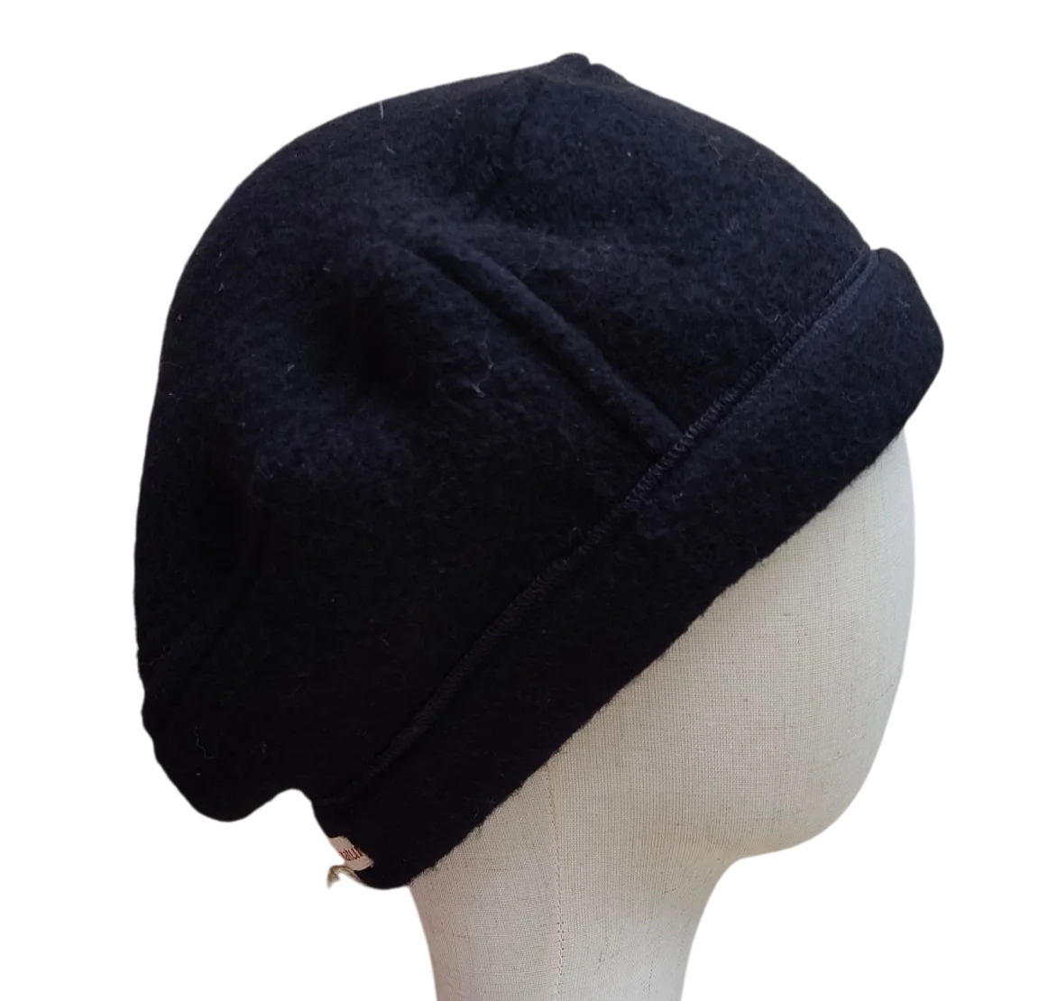 Merino Mütze schwarz bellanatur | Berliner Modedesign
