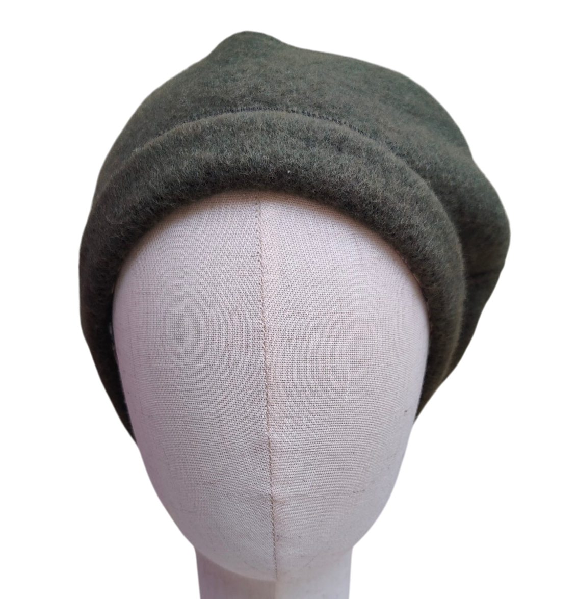 Merino Mütze olive