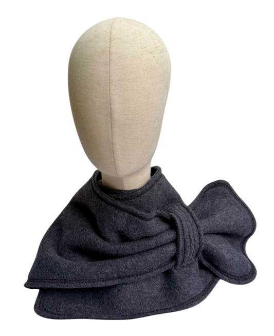Merino Schal anthrazit