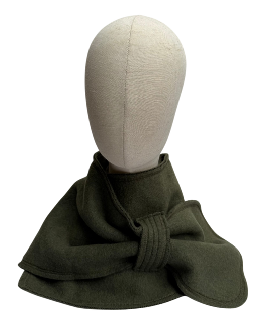 Merino Schal olive